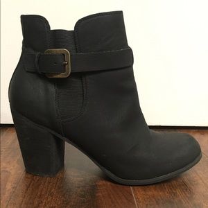 Abound Black Booties (Size 8.5)